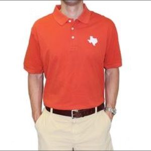 State Traditions Texas Burnt Orange Men’s Polo